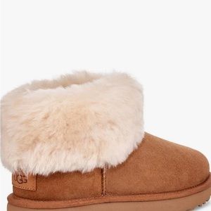 Ugg fur ankle